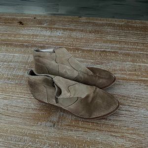 Sol sana brown tan beige ombré suede boots